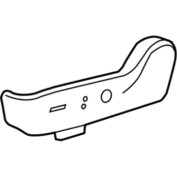 Lexus 71812-76050-C0 Shield, Front Seat Cushion