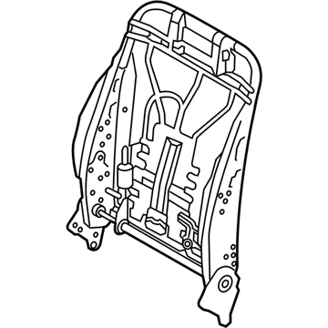Lexus 71640-76030 Spring Assembly, Front Seat