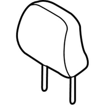 Lexus 71910-76020-A0 Headrest Assy, Front Seat