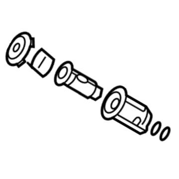 Mopar 5137646AA Cylinder Lock-Door Lock