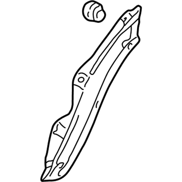 Toyota 75869-0C010 Retainer