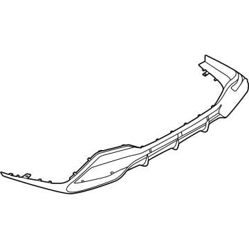 BMW 51-12-8-077-594 Trim Panel, Bumper, Rear, Bo
