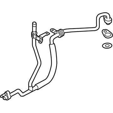 Ford AM6Z-19835-B Hose & Tube Assembly