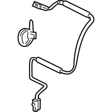 Honda 39156-SNA-A10 Sub-Feeder, Antenna
