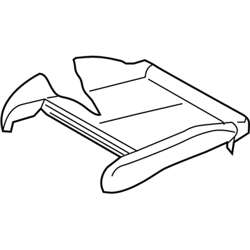 Infiniti 87310-4HL7A Trim & Pad Assembly-Front Seat CUS
