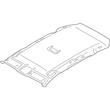 BMW 51-44-7-313-584 Moulded Roof Lining