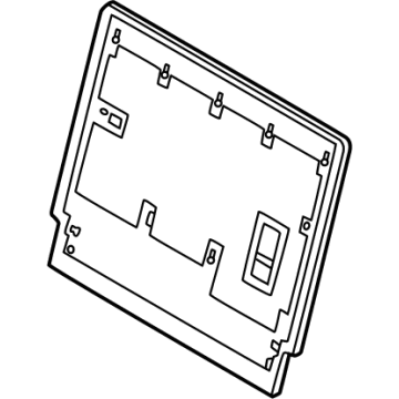Toyota 71701-0C111-C0 BOARD SUB-ASSY, RR S