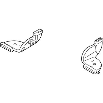 Hyundai 97360-3J000 Duct-Rear Heating, LH