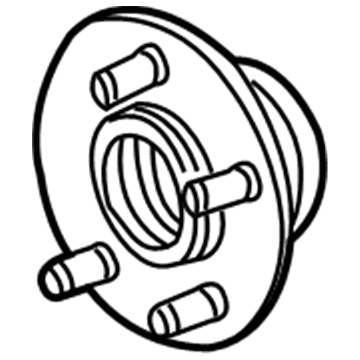 Mopar 4509767 Rear Wheel Hub