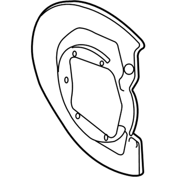 Mopar 4728110 Shield-Brake
