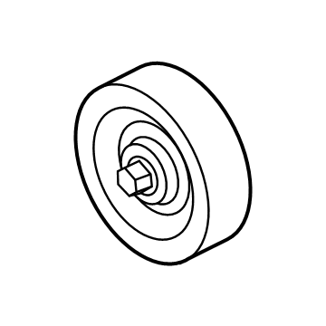Ford LC3Z-8678-C Serpentine Idler Pulley