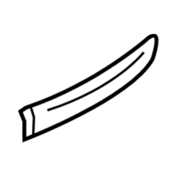 Infiniti 87324-JJ80A FINISHER-Cushion, Front Seat RH Front