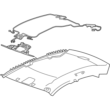 GM 23138773 Headliner