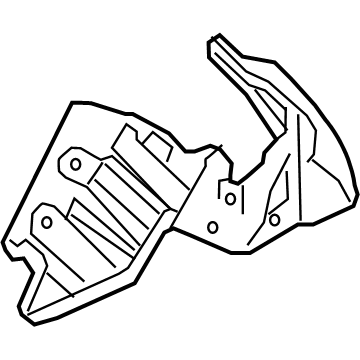 Honda 74641-T2F-A00 Insulator, R. RR. Wheelhouse