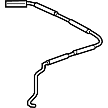 Honda 32163-T2A-A00 Cord, RR Tray Sub