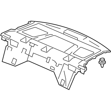 Honda 84505-T2F-A01ZA Rear Tray*YR449L*