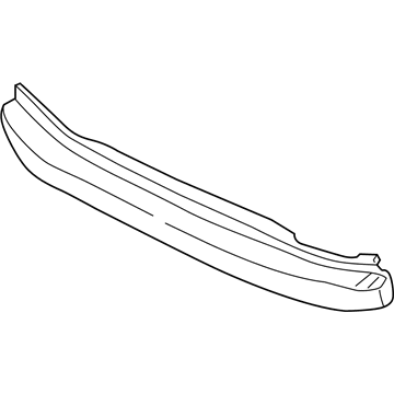 Nissan 62030-0Z800 Reinforce-Front Bumper Center, Inner