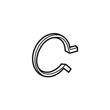 Toyota 90521-75002 Bearing Support Clip
