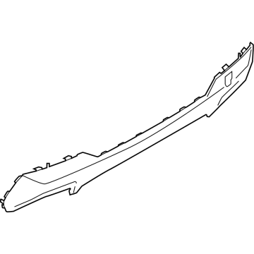 BMW 51-12-9-854-828 TRIM PANEL, BUMPER, REAR, BO
