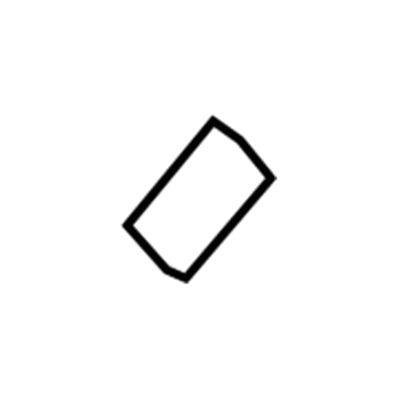 Lexus 67481-06010 Seal, Front Door Front Lower