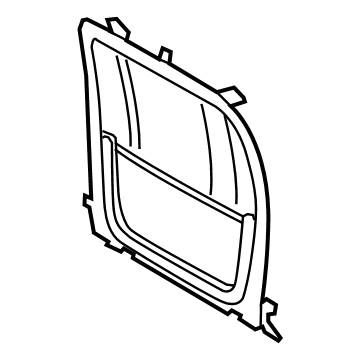 BMW 52-10-9-475-885 REAR PANEL