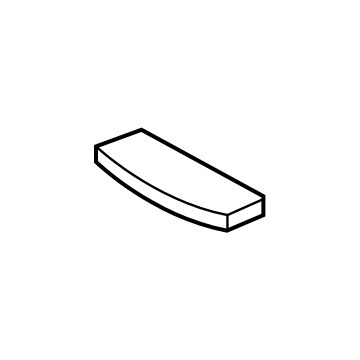 BMW 52-10-7-411-413 FOAM PAD FOR THIGH BOLSTER