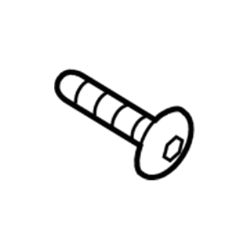 Ford -W504778-S424X Seat Belt Assembly Bolt