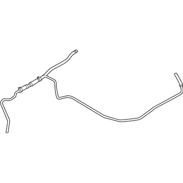 BMW 17-12-2-284-249 Return Pipe