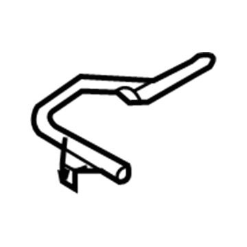 Infiniti 17338-4HA2A Tube-Ventilation, Fuel Filler