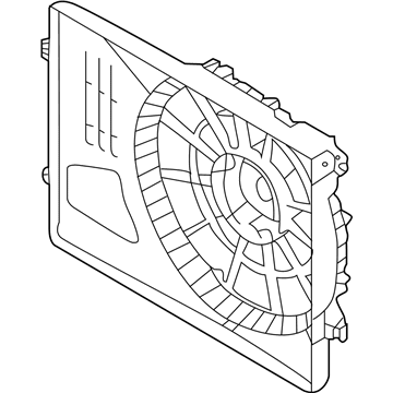 Hyundai 25350-D3600 SHROUD-Radiator