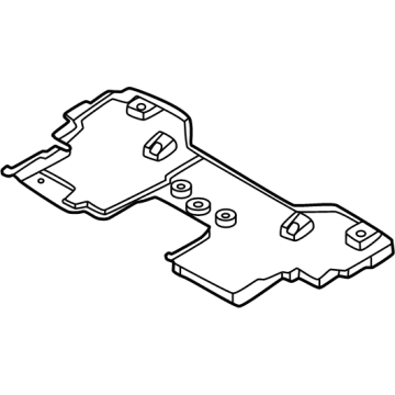 Nissan 75881-1MA0C COVER-FRONT UNDER,REAR