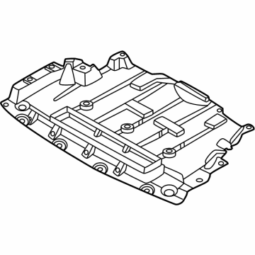 Nissan 75890-6GR0A COVER-FRONT UNDER