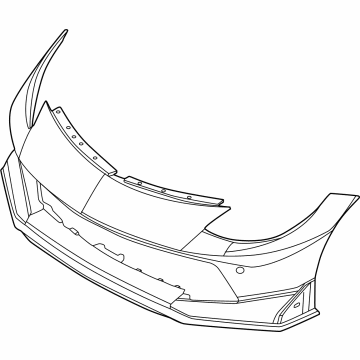 Nissan FBM22-6GR0H FASCIA-FRONT BUMPER