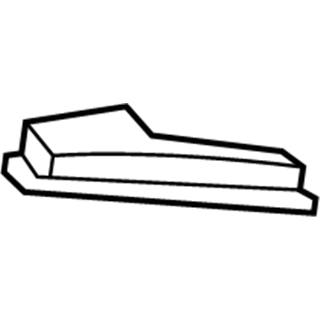 BMW 51-11-7-900-761 Guide For Bumper, Side, Left