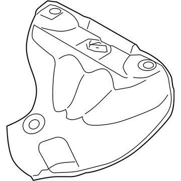 Kia 285252E200 Protector-Heat Upper