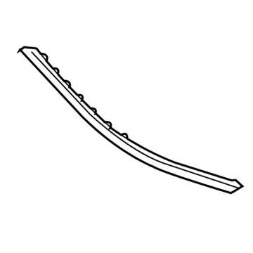 Mopar 5104523AA APPLIQUE-FASCIA