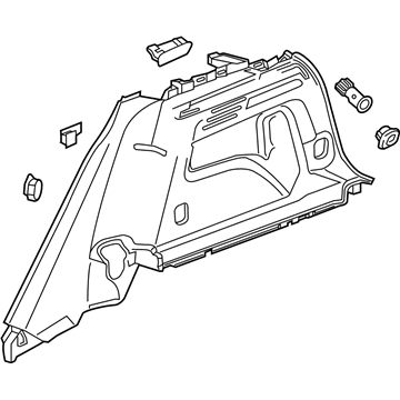 GM 84910815 Side Trim Panel