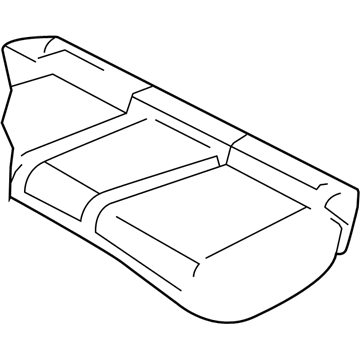 Mopar 1PM38XDVAA Cover-Rear Seat Cushion