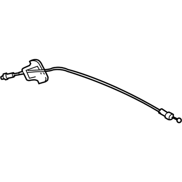 Nissan 80506-CD00A Cable-Front Door Inside Handle