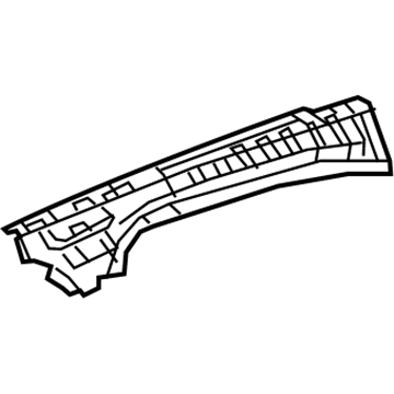 Mopar 68285097AA Extension-Quarter Panel