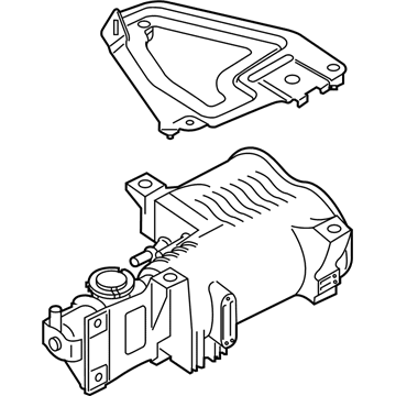 BMW 16-13-7-348-727 Activated Charcoal Filter