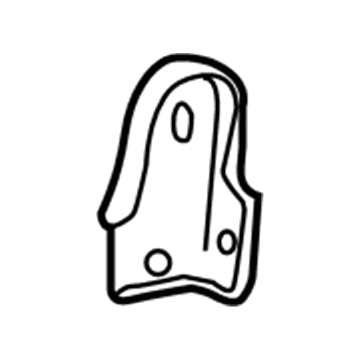 Lexus 71843-60070-A0 Cover, Rear Seat Reclining, RH (For RH Seat)