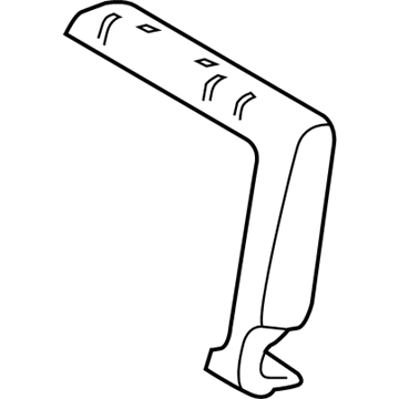 Lexus 79375-60120 Pad Sub-Assy, NO.2 Seat Back, RH