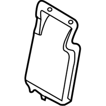 Lexus 79357-60020 Cover, No.3 Seat Back Board