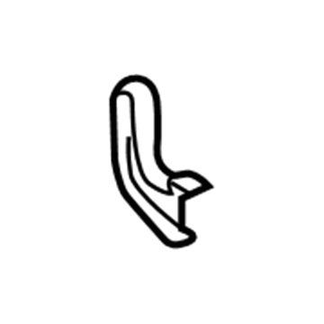 Lexus 79236-60071-A0 Cover, NO.2 Seat Leg