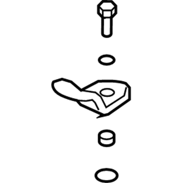Hyundai 89850-3K000 Holder Assembly-Child Rest Hook