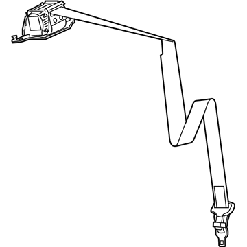 GM 19302999 Center Belt Assembly