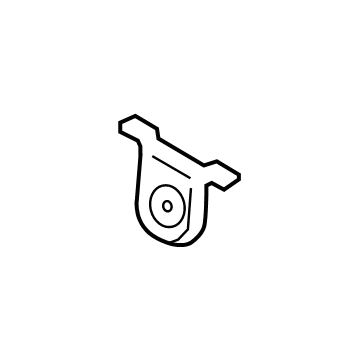 Ford HL3Z-5A246-A Muffler Rear Mount