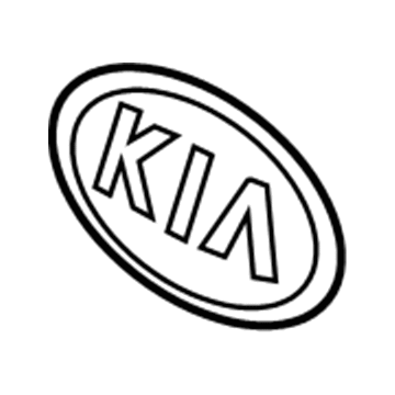 Kia 863101G100 Kia Sub-Logo Assembly