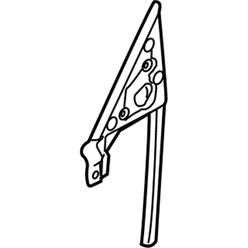 BMW 51-33-7-164-935 Seal, Outer Left Mirror Triangle